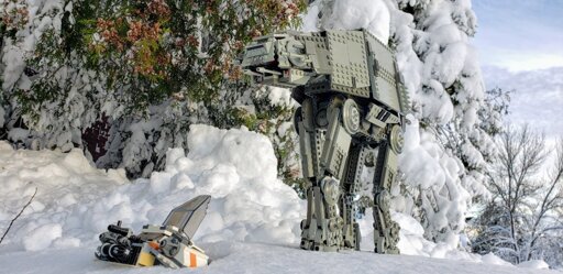 AT-AT in the snow