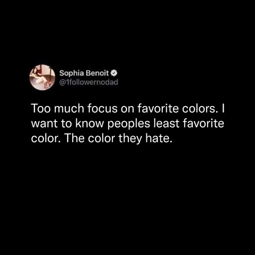 Mine is brown