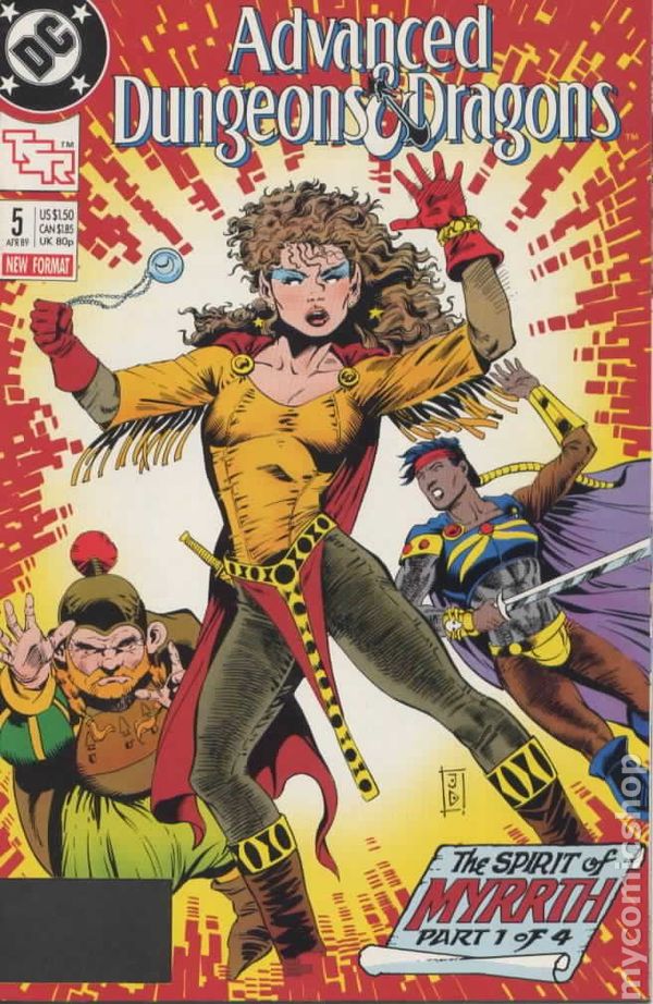 DC's Advanced Dungeons and Dragons comic book issue number 5
