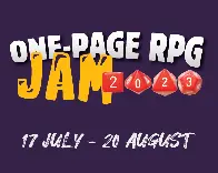 Is anyone doing the One Page RPG Jam this year?