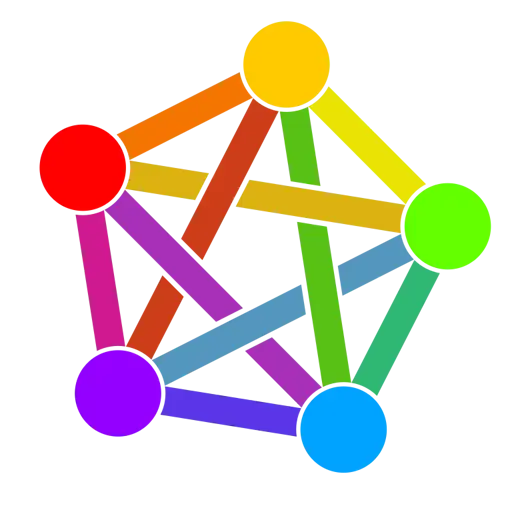 The colorful Fediverse-logo
