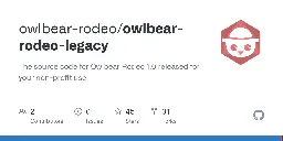 GitHub - owlbear-rodeo/owlbear-rodeo-legacy: The source code for Owlbear Rodeo 1.0 released for your non-profit use