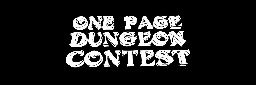 Submission Rules | One Page Dungeon Contest