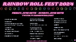 Celebrate Pride With Rainbow Roll Fest This Weekend!